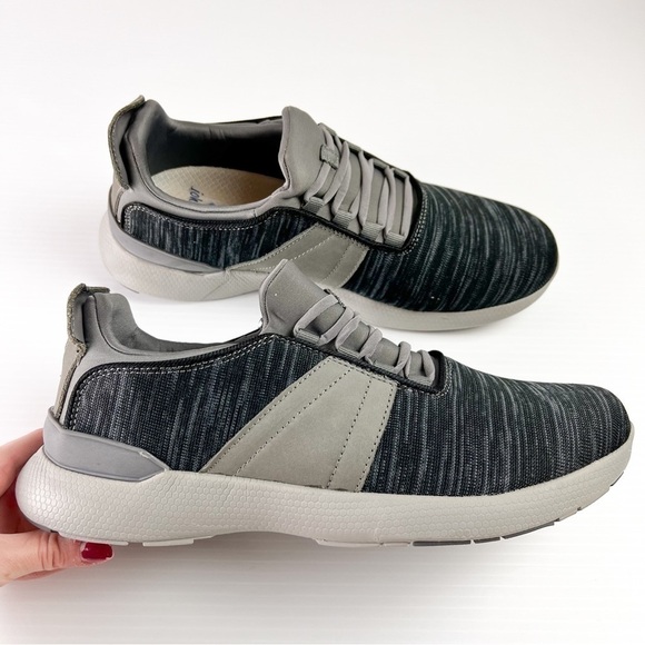 Johnnie-O Men's Sneakers Mens 10 Grey Slip On Performance 2.0 Running Shoes - Picture 7 of 13